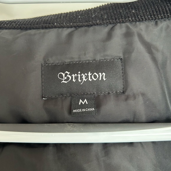 Brixton Men's Black Quilted Shirt Jacket - Picture 7 of 9